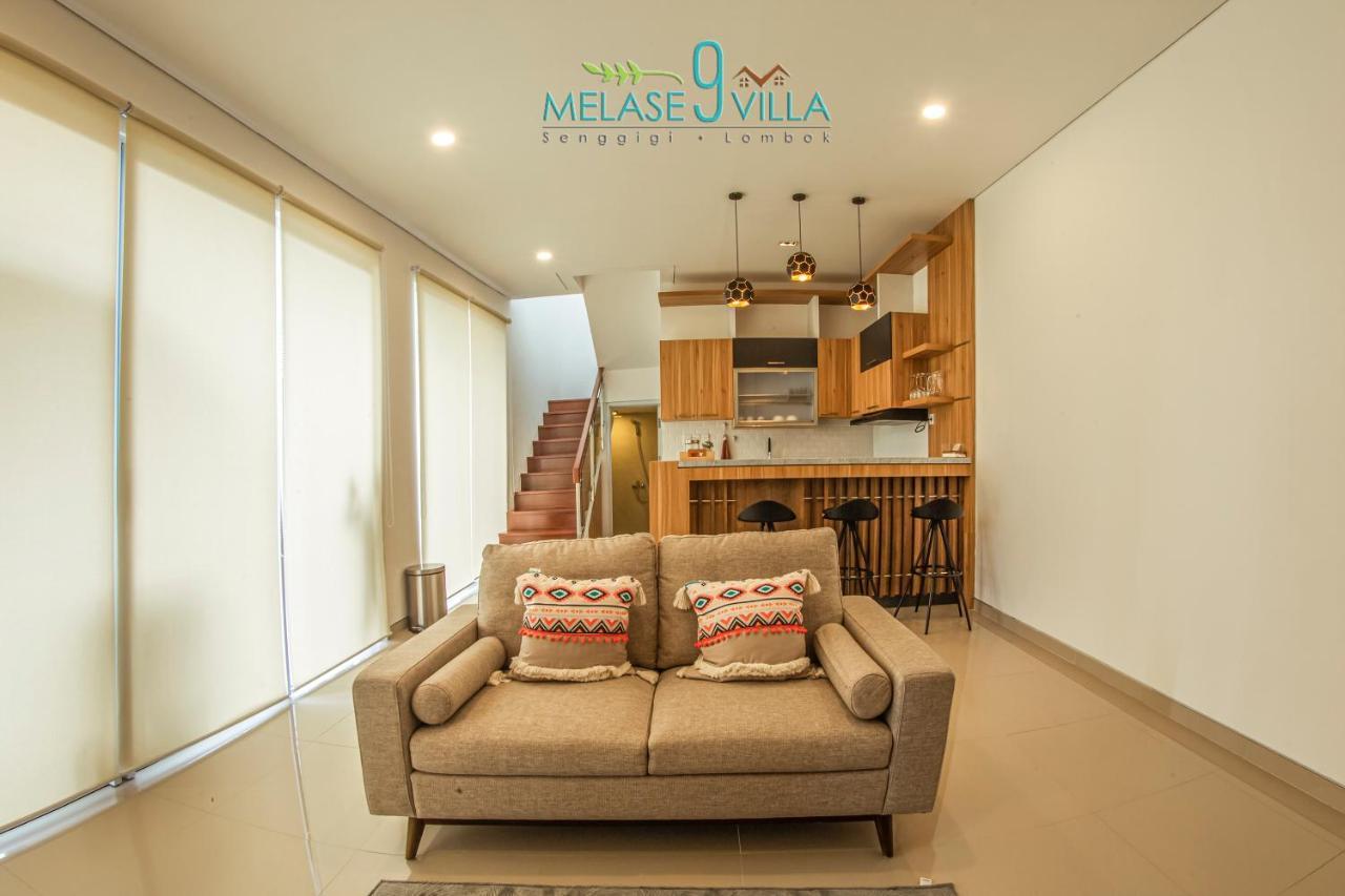 Melase 9 Villa, Senggigi Матарам Екстериор снимка