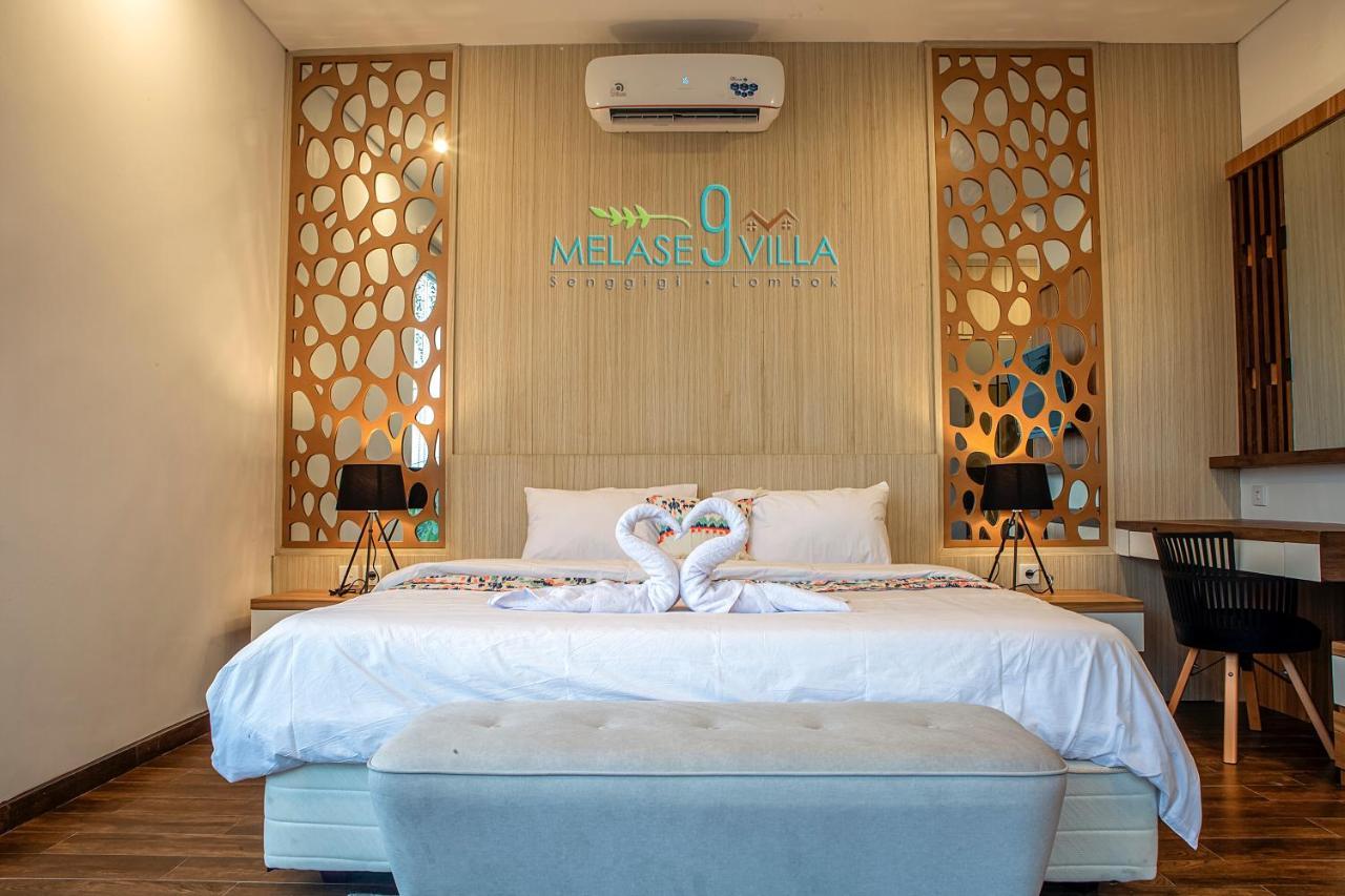 Melase 9 Villa, Senggigi Матарам Екстериор снимка
